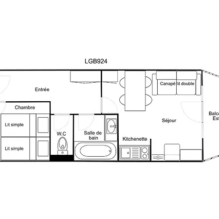 2 Pieces Confortables, Skis Aux Pieds, Proche Des Commerces - Fr-1-182a-8 Apartment