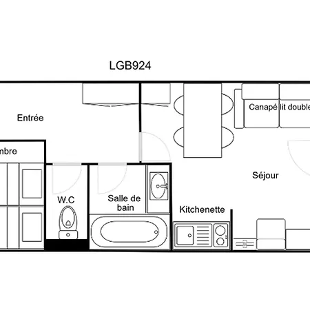 2 Pieces Confortables, Skis Aux Pieds, Proche Des Commerces - Fr-1-182a-8 Apartamento Courchevel