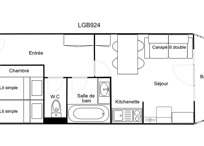 2 Pieces Confortables, Skis Aux Pieds, Proche Des Commerces - Fr-1-182a-8 Courchevel